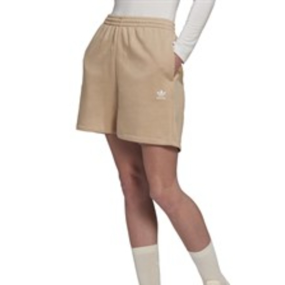 adidas Women's Athletic Shorts in Beige